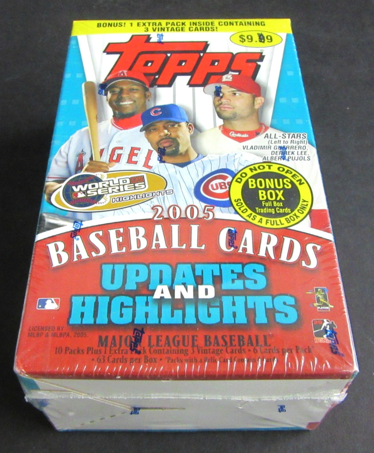 2005 Topps Updates and Highlights Baseball Blaster Box (10/6)