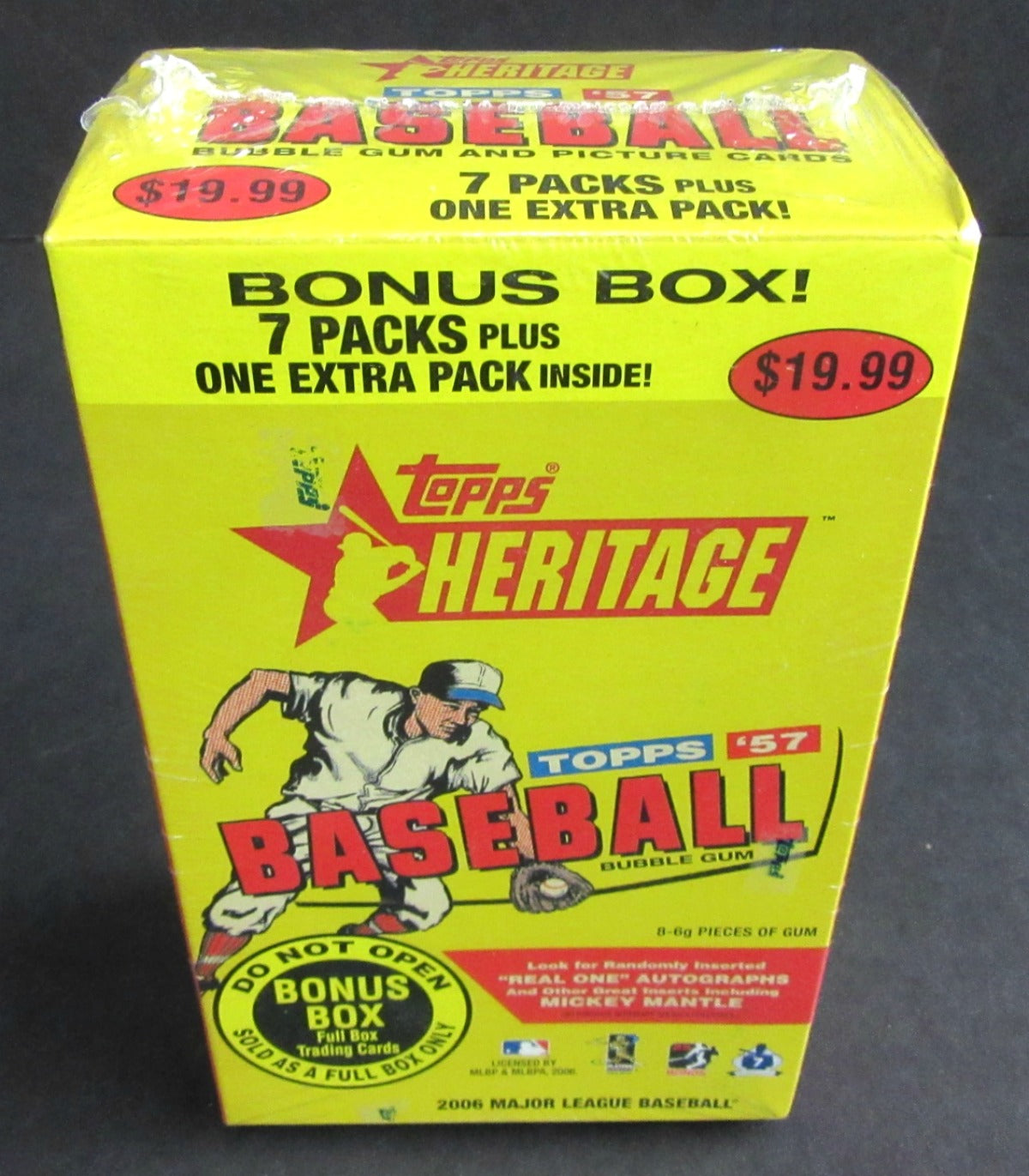 2006 Topps Heritage Baseball Blaster Box (8/8)