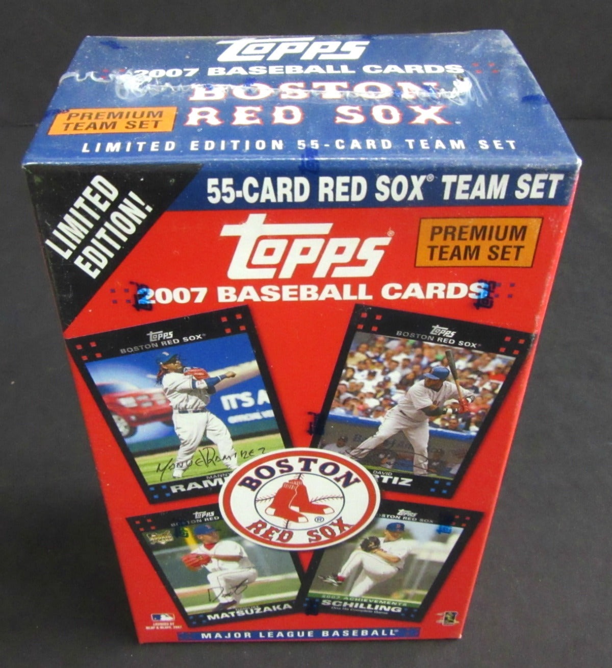 2007 Topps Baseball Boston Red Sox Team Set (55)