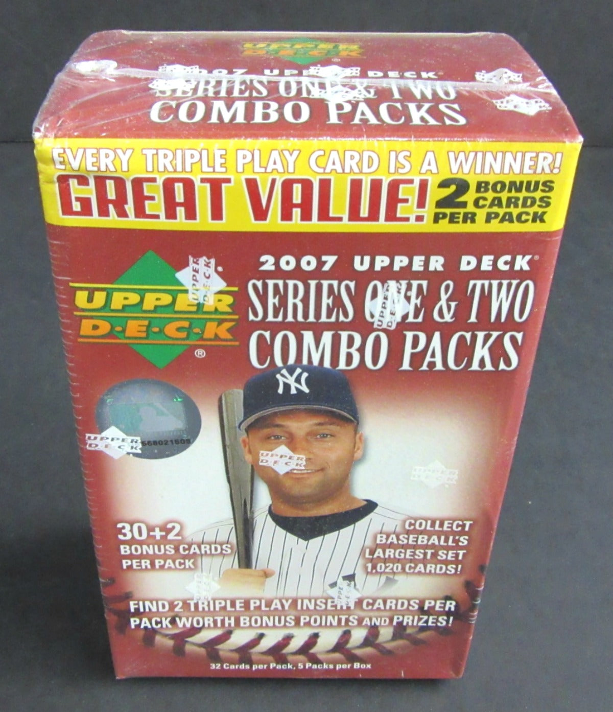 2007 Upper Deck Baseball Series 1 & 2 Combo Blaster Box (5/32)