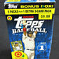 2008 Topps Baseball Series 1 Blaster Box (5/10 plus Bonus Pack)