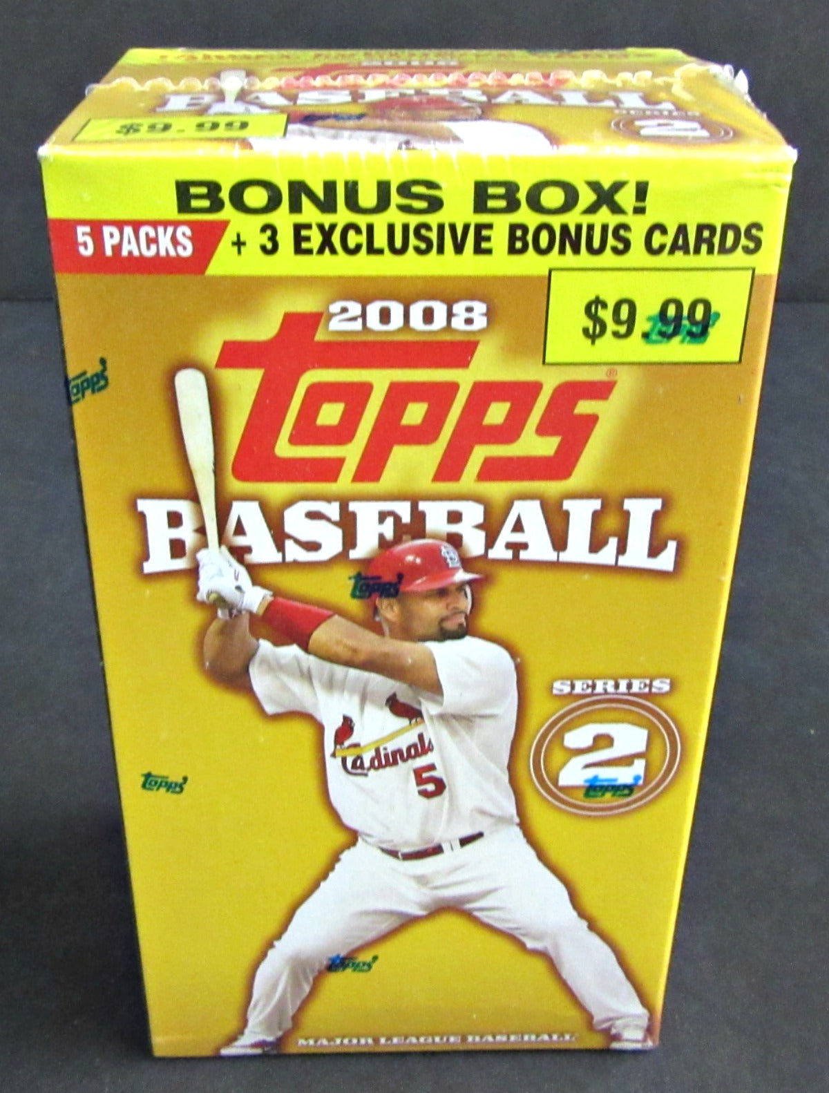 2008 Topps Baseball Series 2 Blaster Box (5/10 plus Bonus Pack)