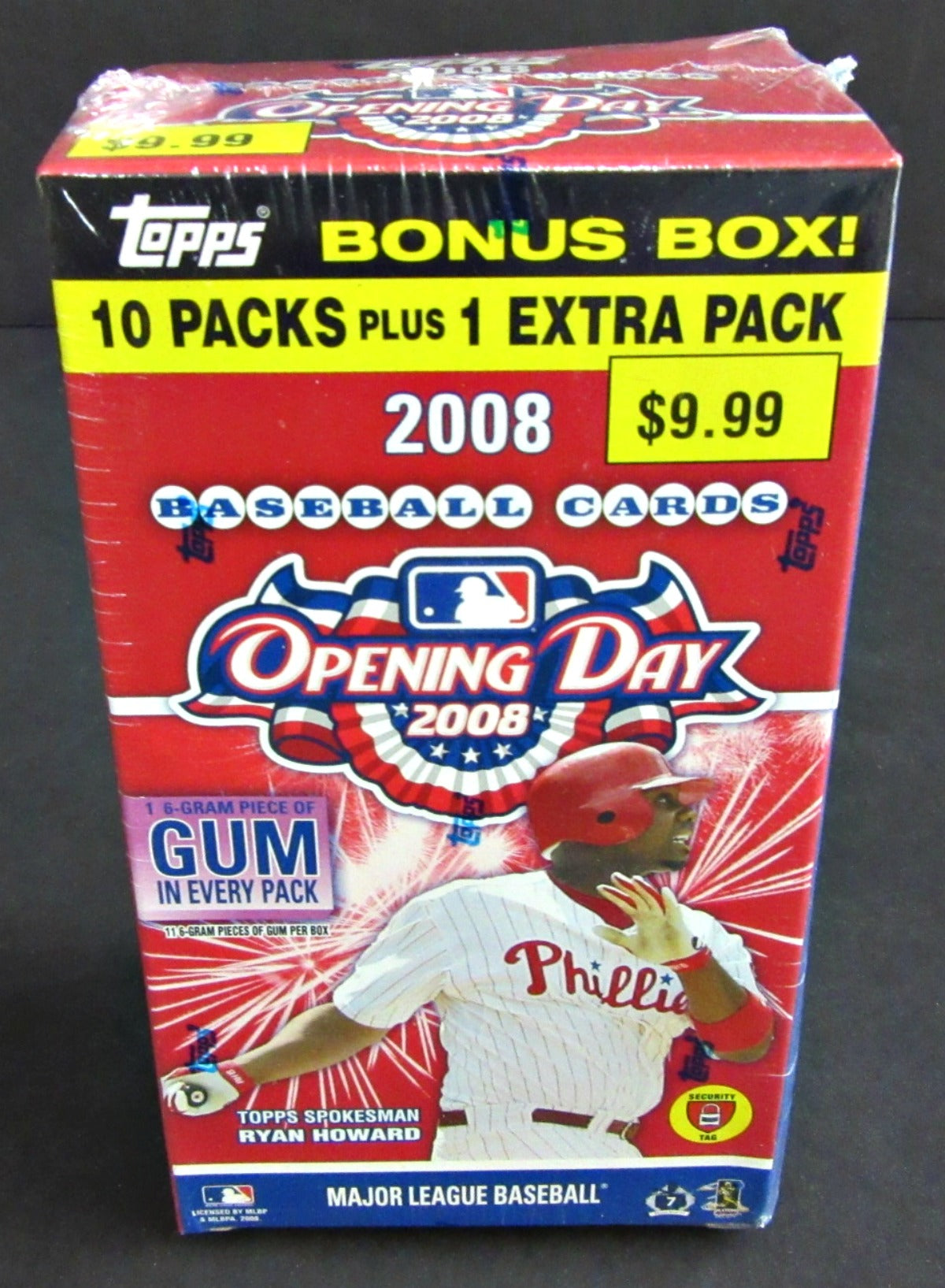 2008 Topps Opening Day Baseball Blaster Box (11/6)