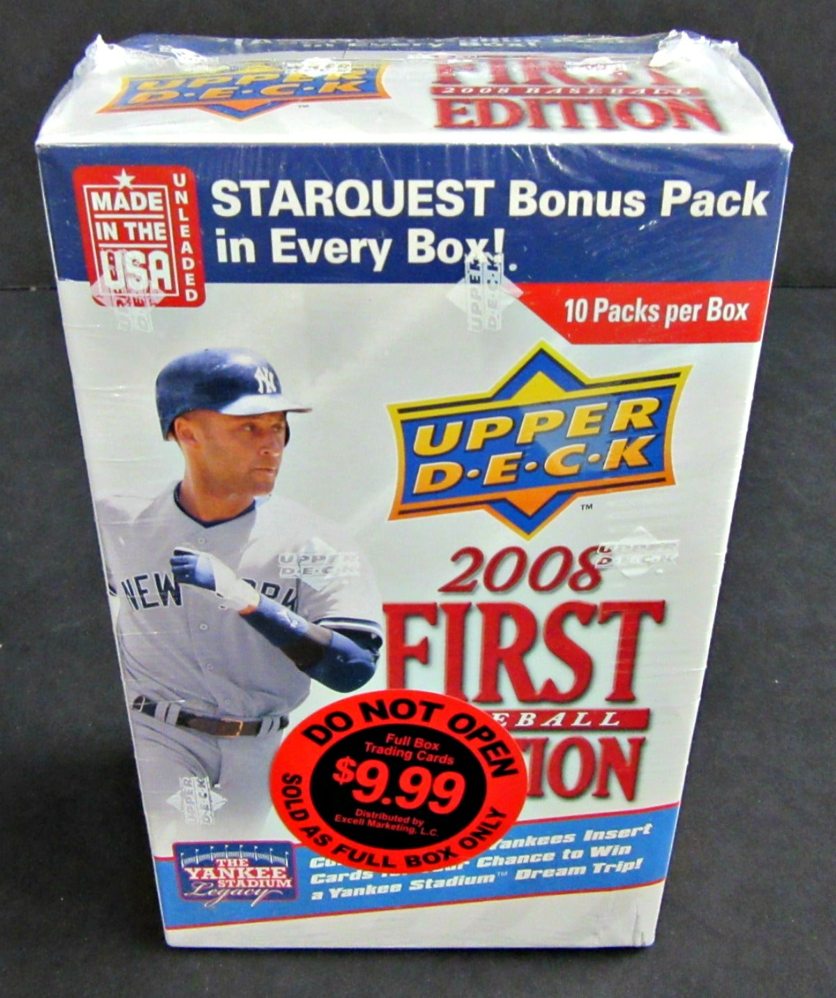 2008 Upper Deck Baseball First Edition Blaster Box (10/8)