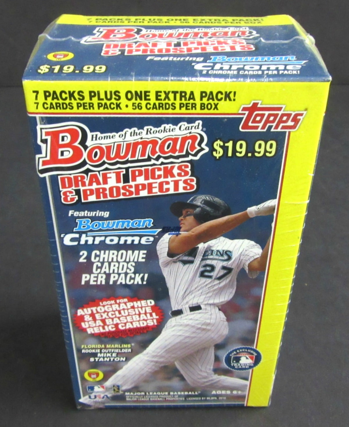 2010 Bowman Draft Picks & Prospects Baseball Blaster Box (8/7)