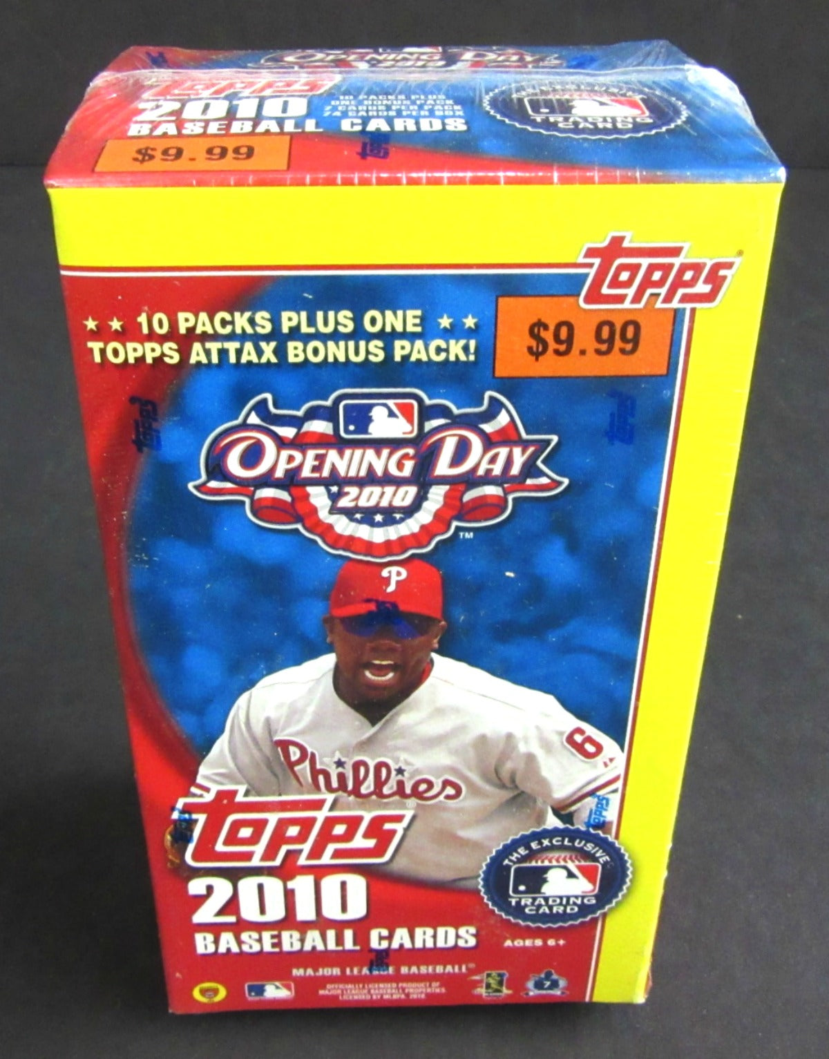 2010 Topps Opening Day Baseball Blaster Box (10/7)