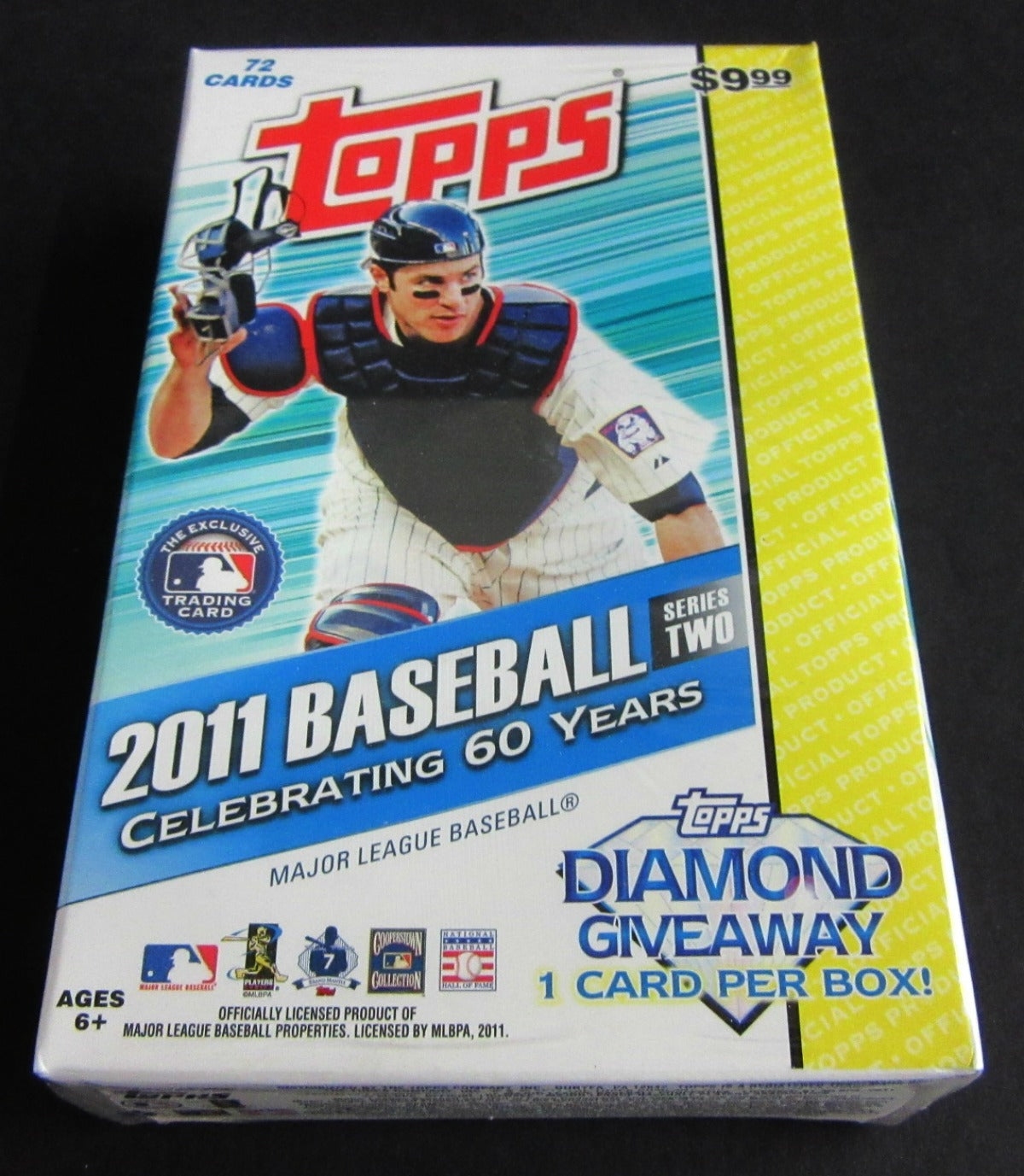 2011 Topps Baseball Series 2 Hanger Box (72 Cards)
