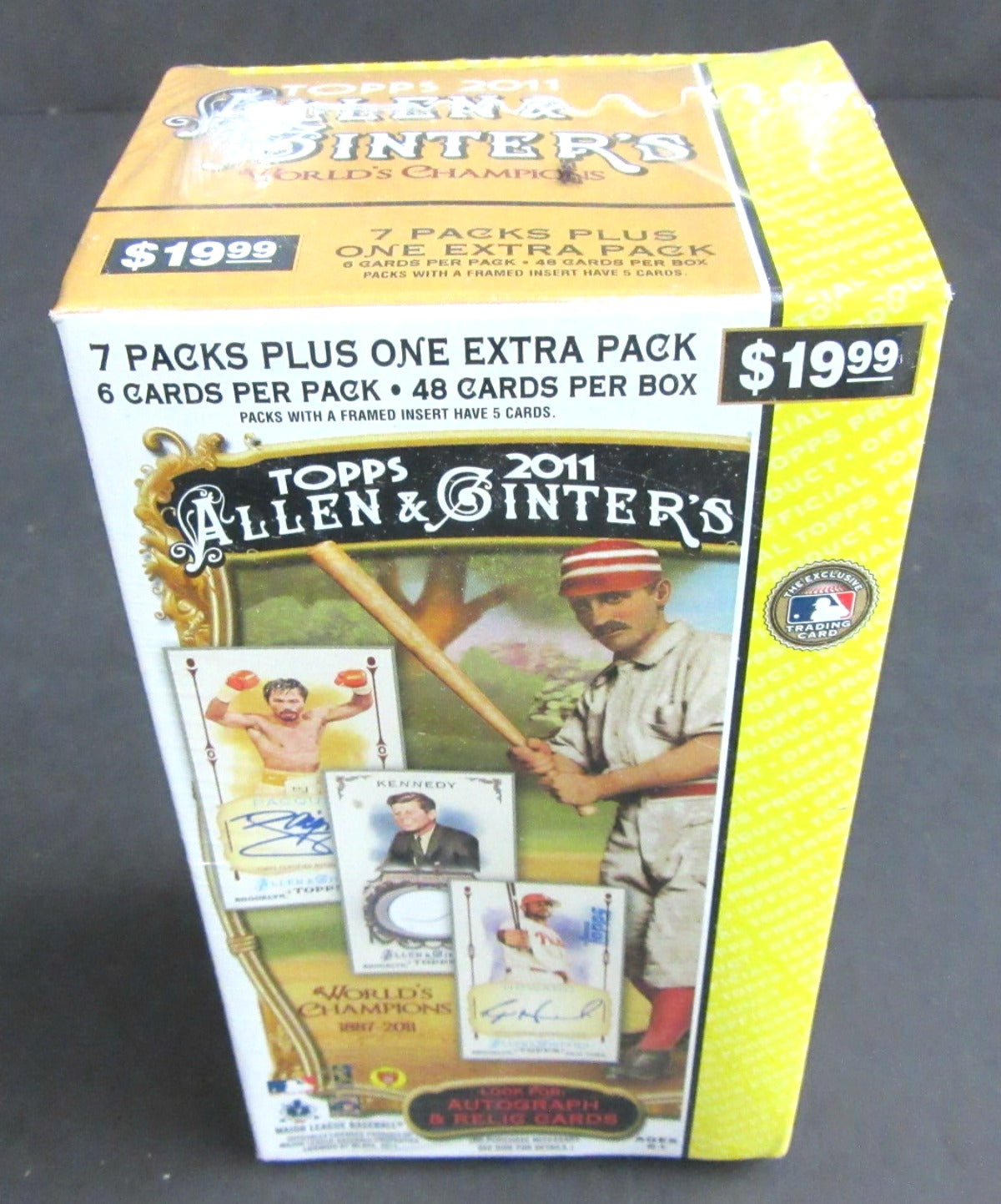 2011 Topps Allen & Ginter Baseball Blaster Box (8/6)