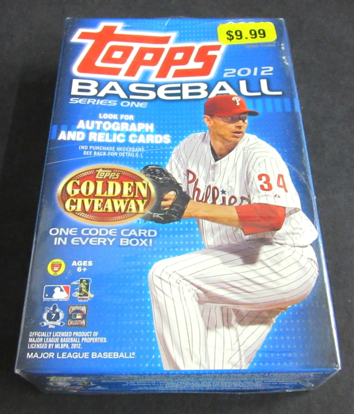2012 Topps Baseball Series 1 Hanger Box (72 Cards)