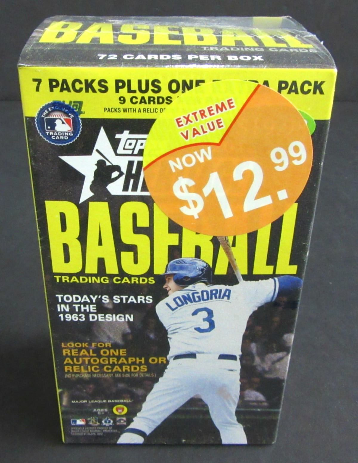 2012 Topps Heritage Baseball Blaster Box (8/9)