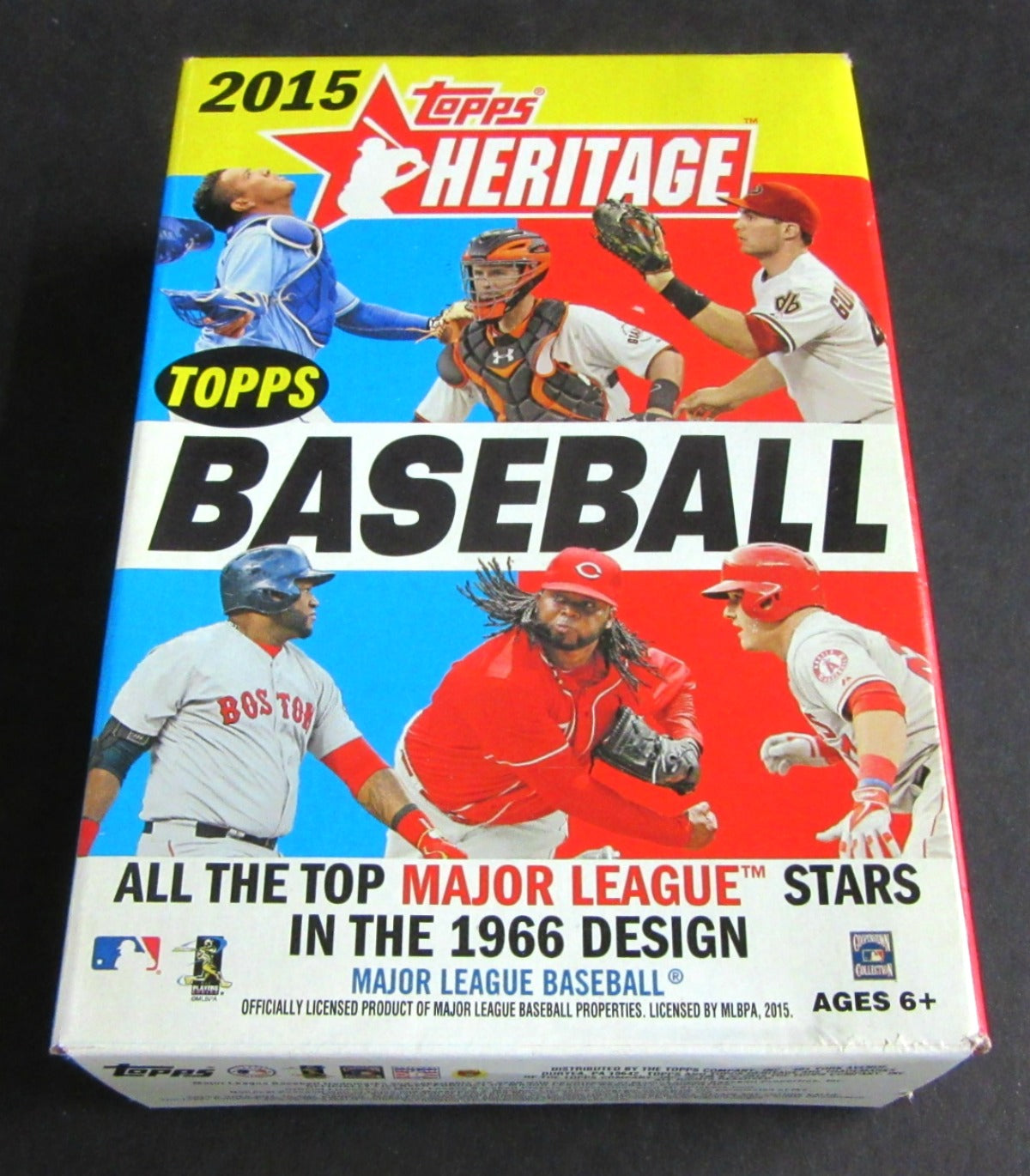 2015 Topps Heritage Baseball Hanger Box (35 Cards)