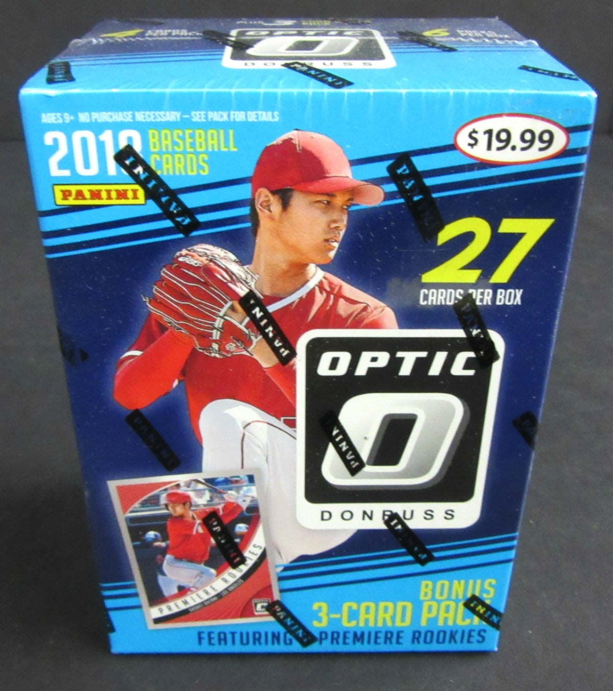 2018 Panini Optic Baseball Blaster Box (6/4 plus Bonus pack)