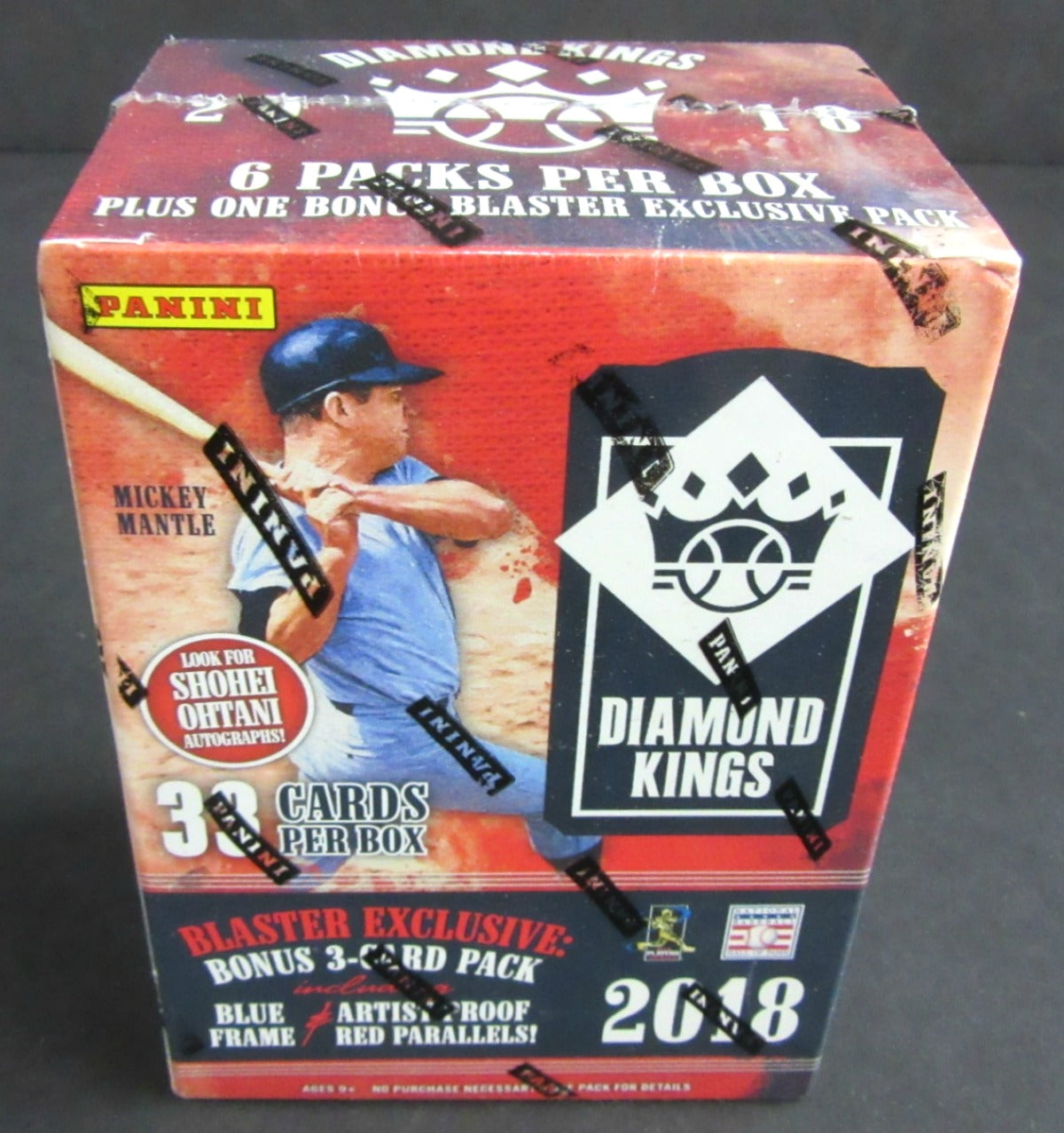 2018 Panini Diamond Kings Baseball Blaster Box (6/5 plus Bonus pack)