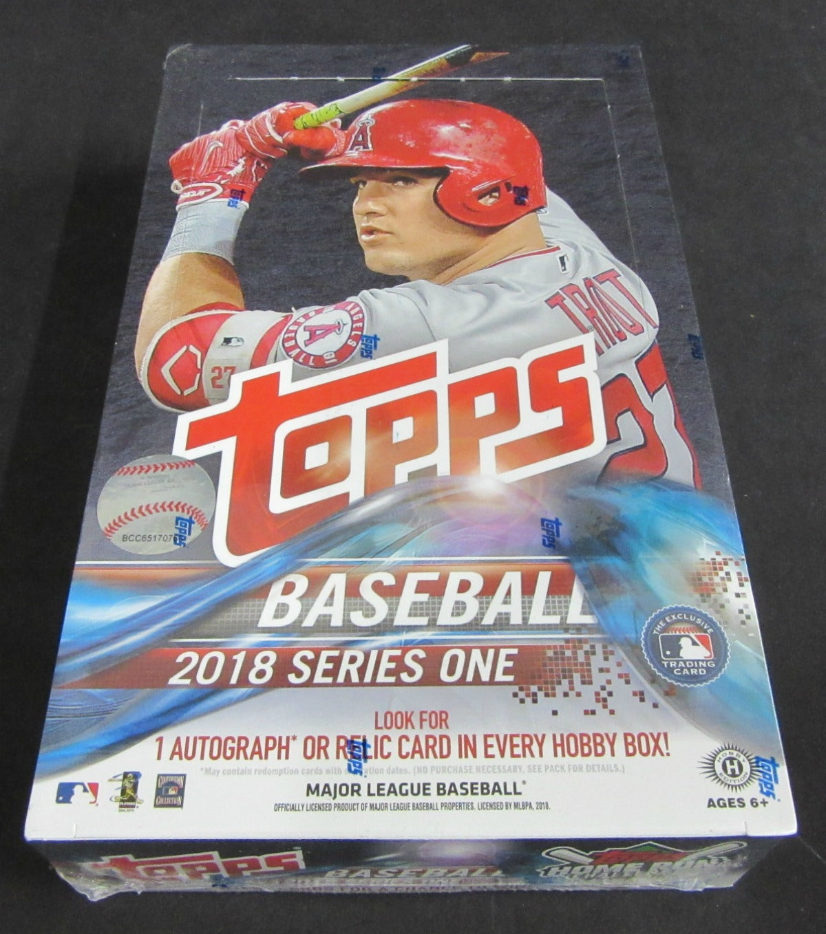 2018 Topps Baseball Series 1 Box (Hobby)