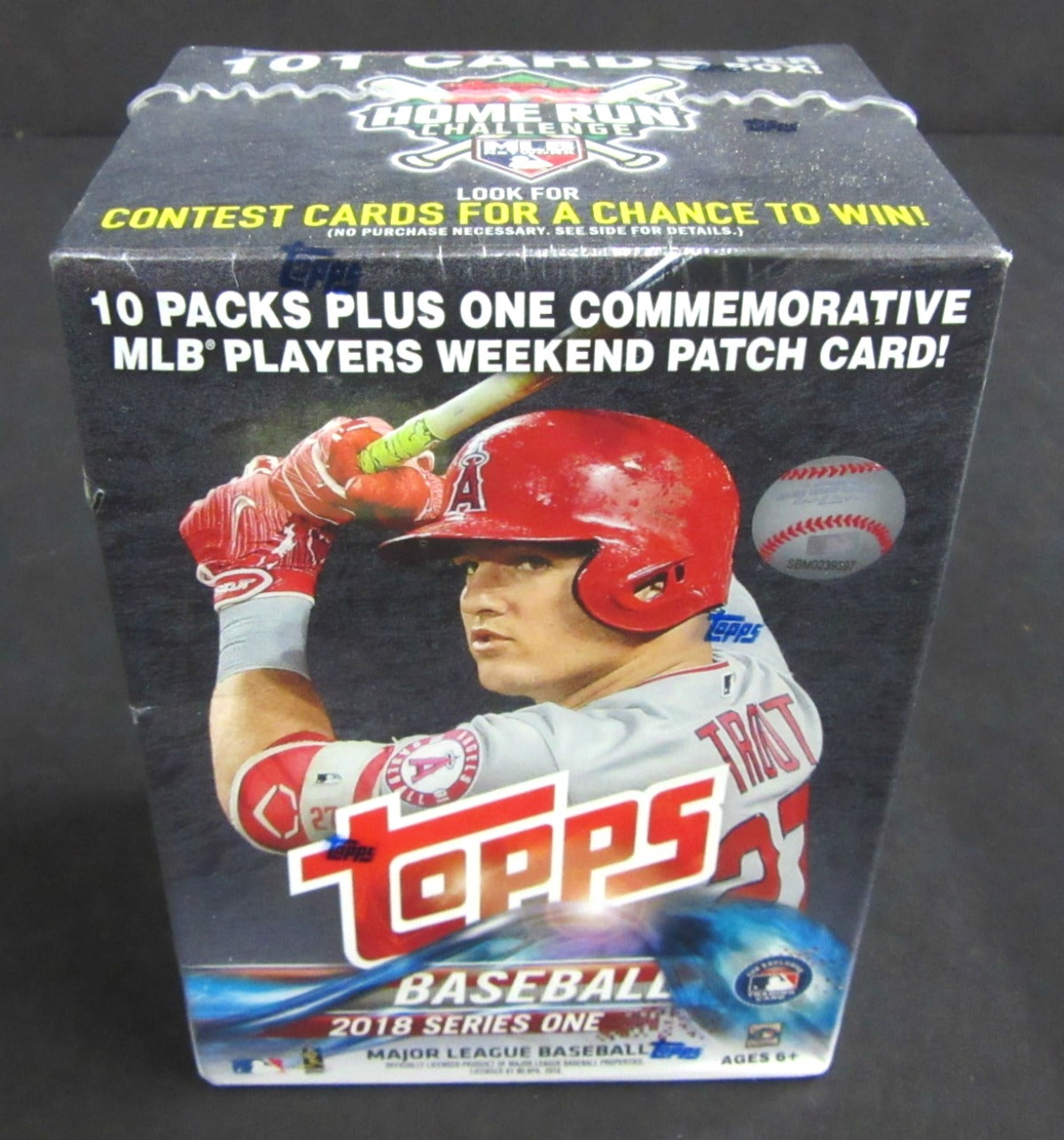 2018 Topps Baseball Series 1 Blaster Box (10/10)