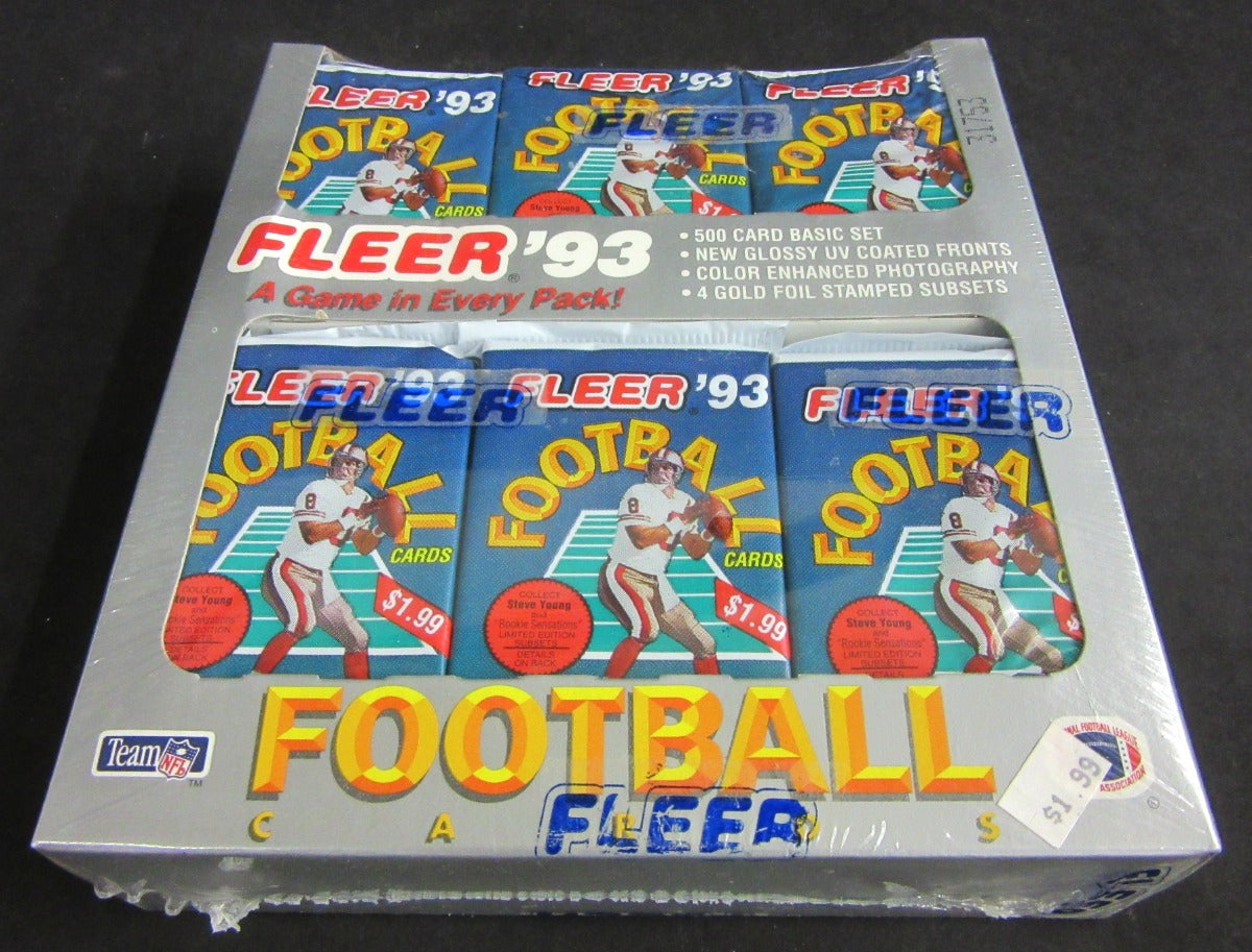 1993 Fleer Football Jumbo Box