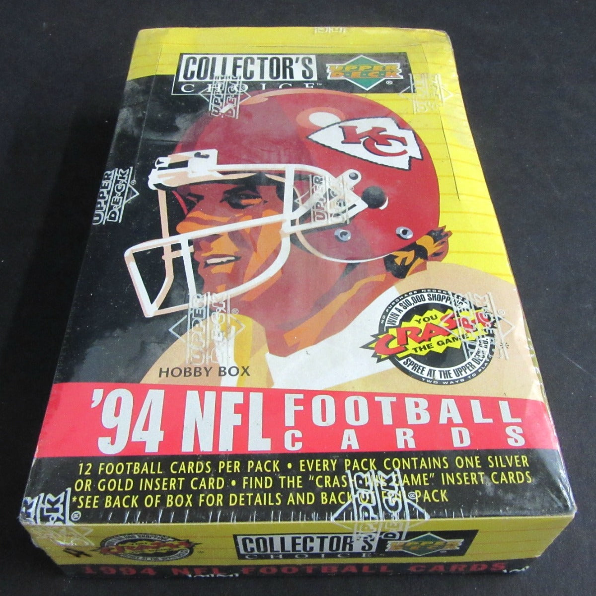 1994 Upper Deck Collector's Choice Football Box (Hobby) (36/12)