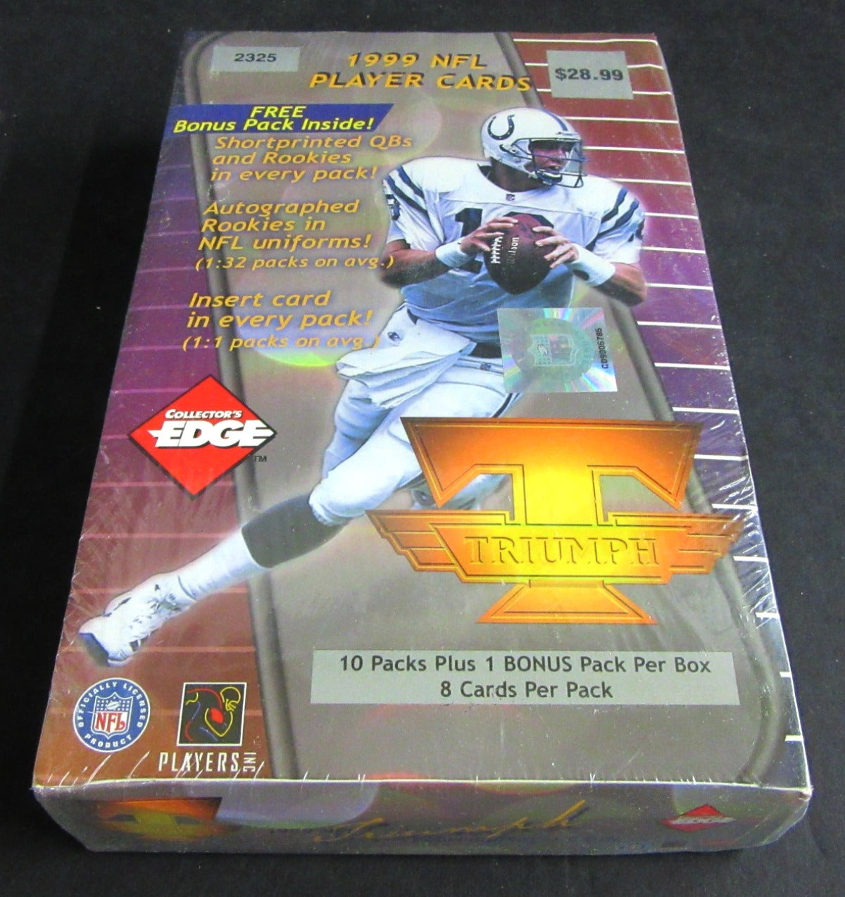 1999 Collector's Edge Triumph Football Blaster Box (11/8)