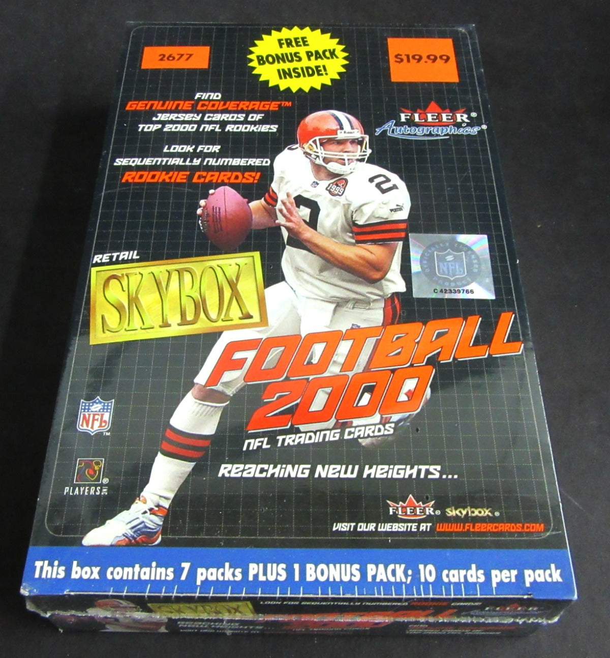 2000 Skybox Football Blaster Box (8/10)