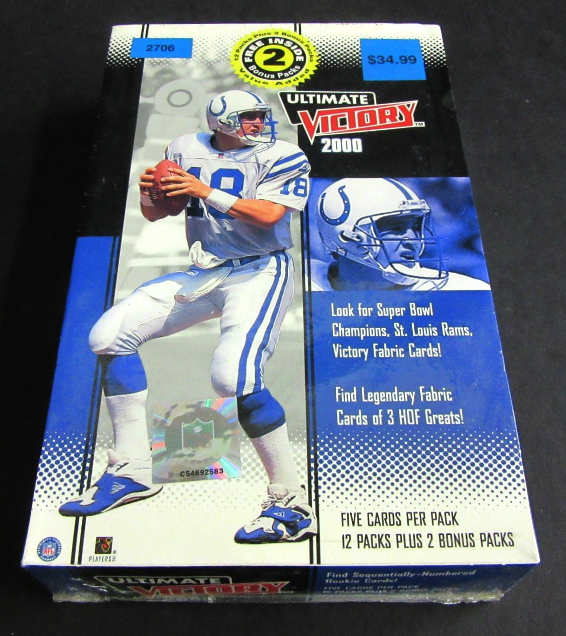 2000 Ultimate Victory Football Blaster Box (14/5)