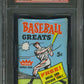 1961 Fleer Baseball Unopened 2nd Series Wax Pack PSA 6