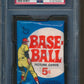 1969 Topps Baseball 5 Cent Wax Pack PSA 8
