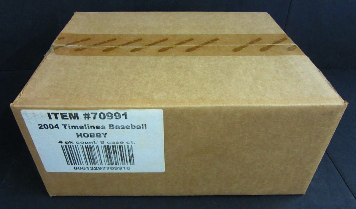 2004 Donruss Timelines Baseball Case (Hobby) (8 Box)