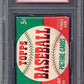 1952 Topps Baseball Unopened 5 Cent Wax Pack PSA 6