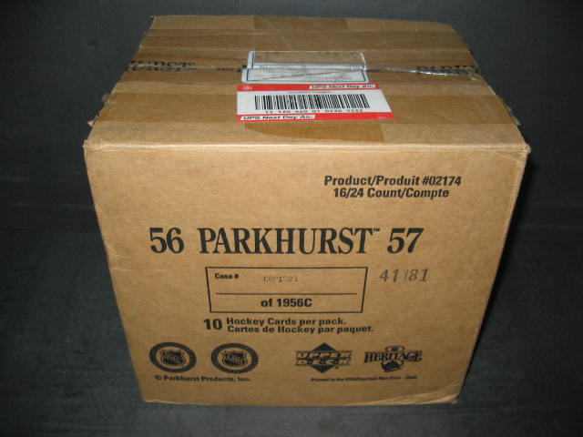 1994/95 Parkhurst 56/57 Parkies Hockey Case (16 Box)