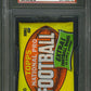 1963 Topps Football Unopened Wax Pack in PSA 7 (1962)