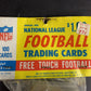 1966 Philadelphia Football Grocery Rack Pack (100 Cards) (BBCE)