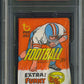 1966 Topps Football Unopened Wax Pack PSA 8