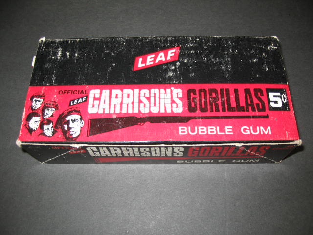 1967 Leaf Unopened Garrison's Gorillas Unopened Wax Box