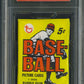 1968 Topps Baseball Unopened Series 5 Wax Pack PSA 7