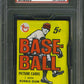 1968 Topps Baseball Unopened 5th Series Wax Pack PSA 8