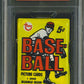 1968 Topps Baseball Unopened Series 6/7 Wax Pack PSA 8
