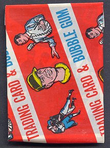 1968 Topps Baseball Unopened 1 Cent Fun Pack Wax Pack