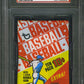 1970 Topps Baseball Unopened Wax Pack PSA 7