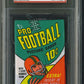 1970 Topps Football Unopened Series 2 Wax Pack PSA 9