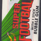1970 Topps Super Football Unopened Pack w- Simpson Top