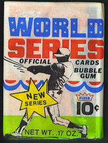 1971 Fleer World Series Baseball Unopened Wax Pack