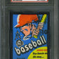 1971 OPC O-Pee-Chee Baseball Unopened 3rd Series Wax Pack PSA 10