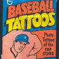 1971 Topps Baseball Tattoos Unopened Wax Pack