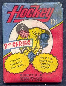 1973/74 OPC O-Pee-Chee Hockey Series 2 Unopened Wax Pack