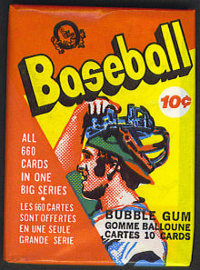 1973 OPC O-Pee-Chee Baseball Unopened Wax Pack