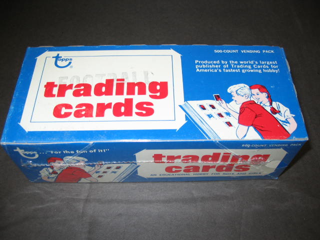 1973 Topps Football Unopened Vending Box