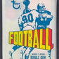 1973 Topps Football Unopened Wax Pack (1972 Wrapper)