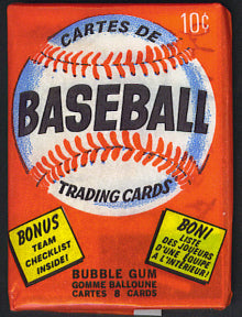 1974 OPC O-Pee-Chee Baseball Unopened Wax Pack