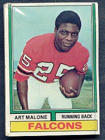 1974 Topps Football Unopened Fun Pack Cello Pack (2 Card)