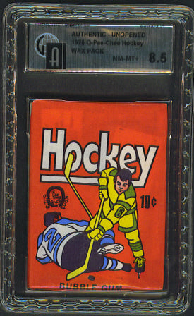 1975/76 OPC O-Pee-Chee Hockey Unopened Wax Pack